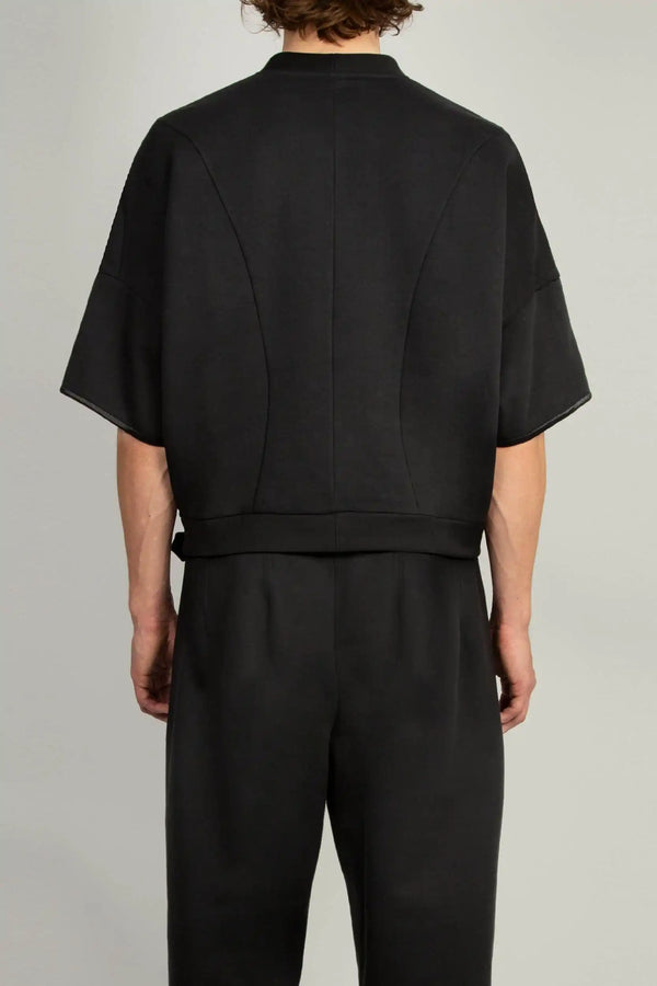Random Identities Sweatshirt With Emphasised Back - Black