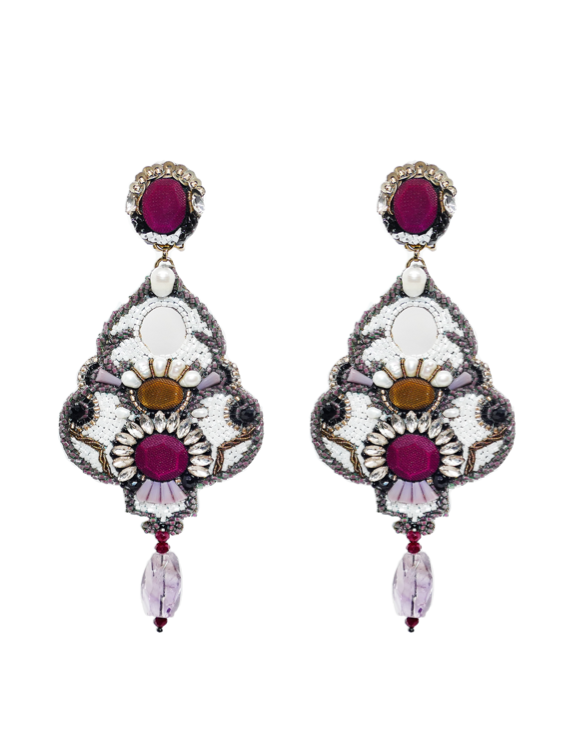 ranjana khan Charlie Beaded Earring