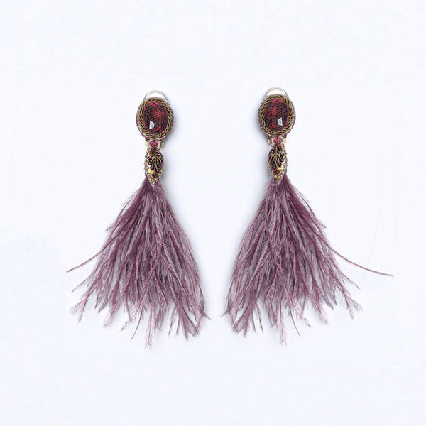 ranjana khan Ethera Feather Tassel