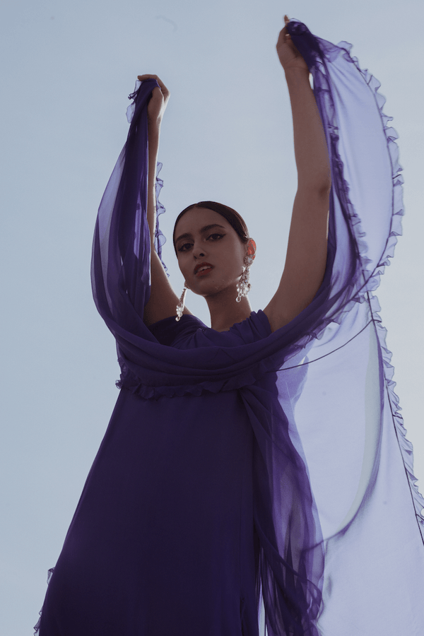 Ranjana Khan Gala Crystal Drop