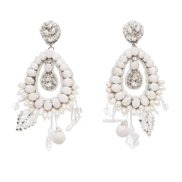 ranjana khan Helene Oval Earring