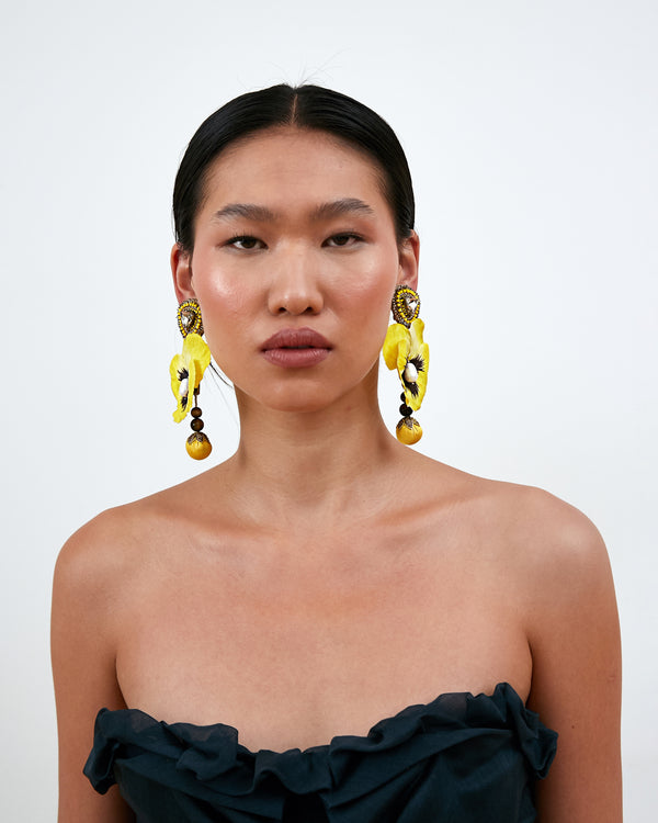 Ranjana Khan Jaune Earrings