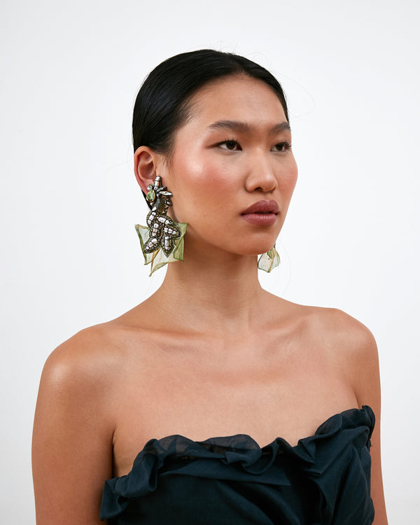 Ranjana Khan Organza Petals