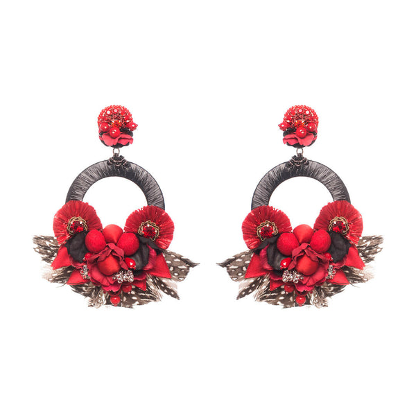 ranjana khan Posie Black & Red