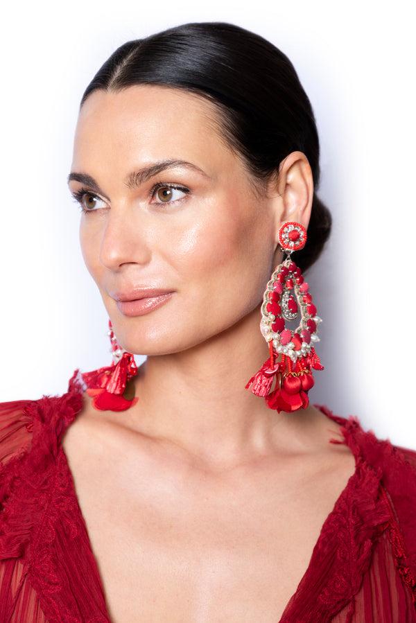 ranjana khan Reda Earring