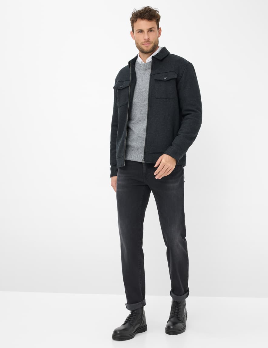 Raphaela By Brax Men's Fashion Jeans Style CHUCK Denim Dark Gray Modern Fit