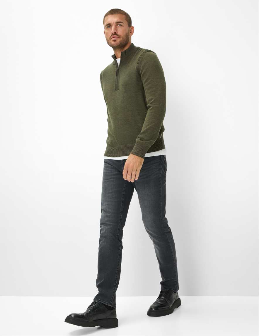 Raphaela By Brax Men's Fashion Jeans Style CHUCK Denim Dark Gray Modern Fit