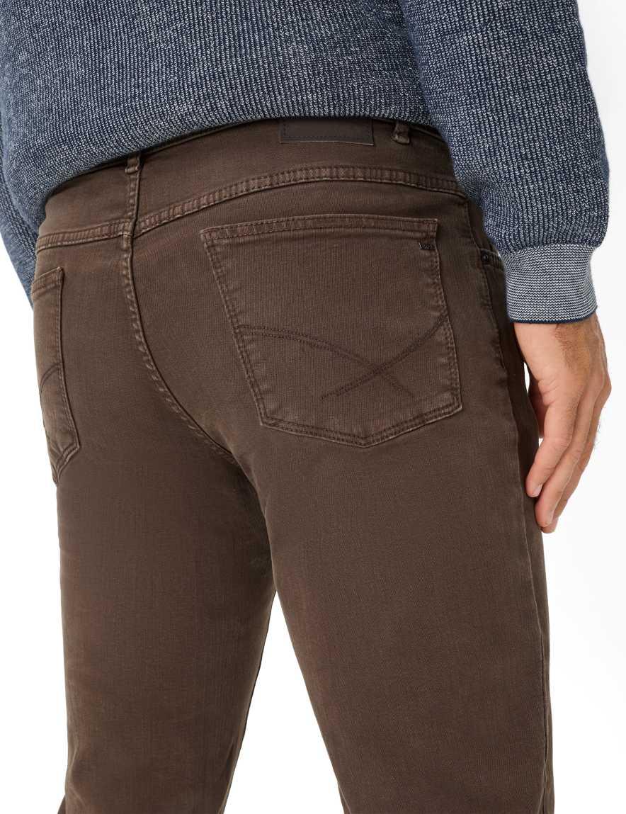 Raphaela By Brax Men's Fashion Jeans Style COOPER Dark Brown Regular Fit