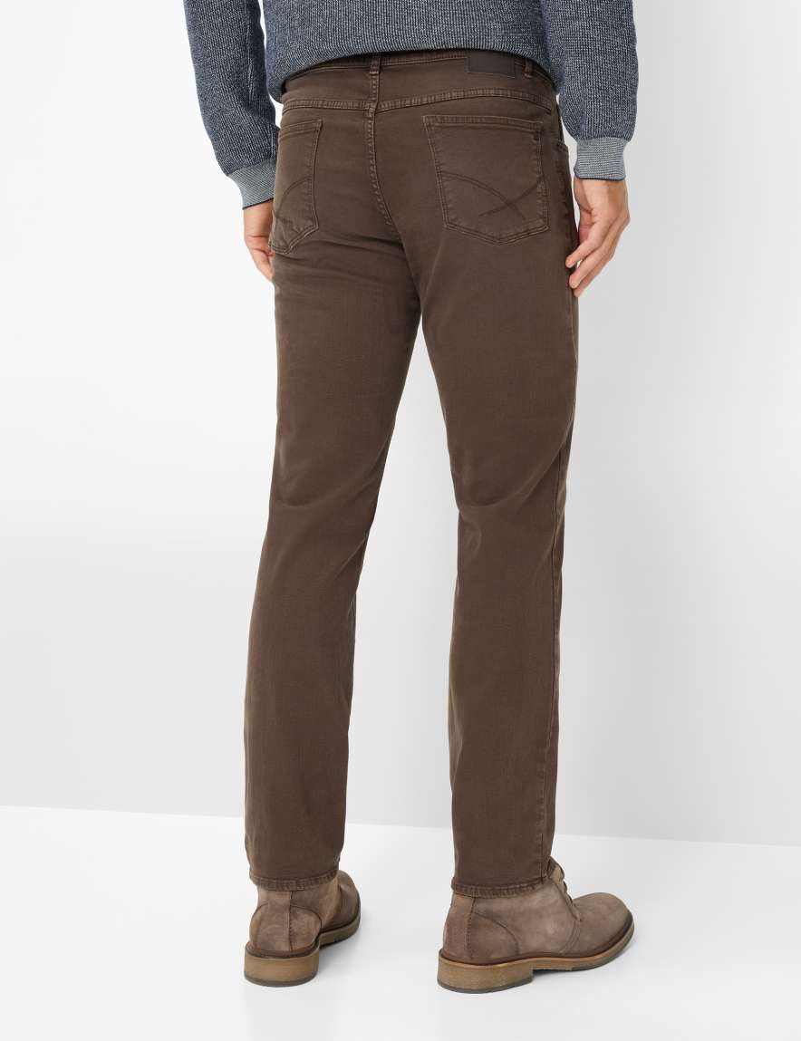 raphaela by brax Men's fashion Jeans Style COOPER Dark Brown Regular Fit