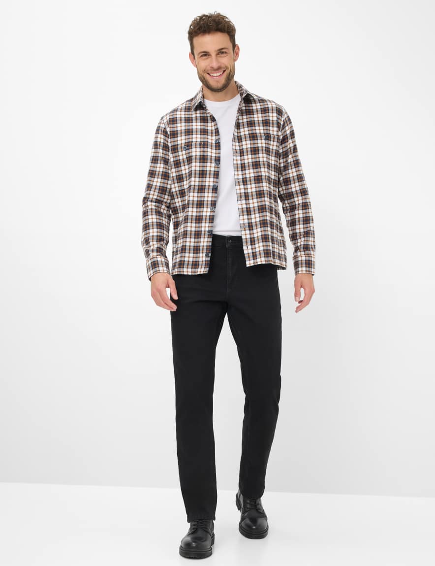 Raphaela By Brax Men's Fashion Jeans Style COOPER TT Denim Black Regular Fit