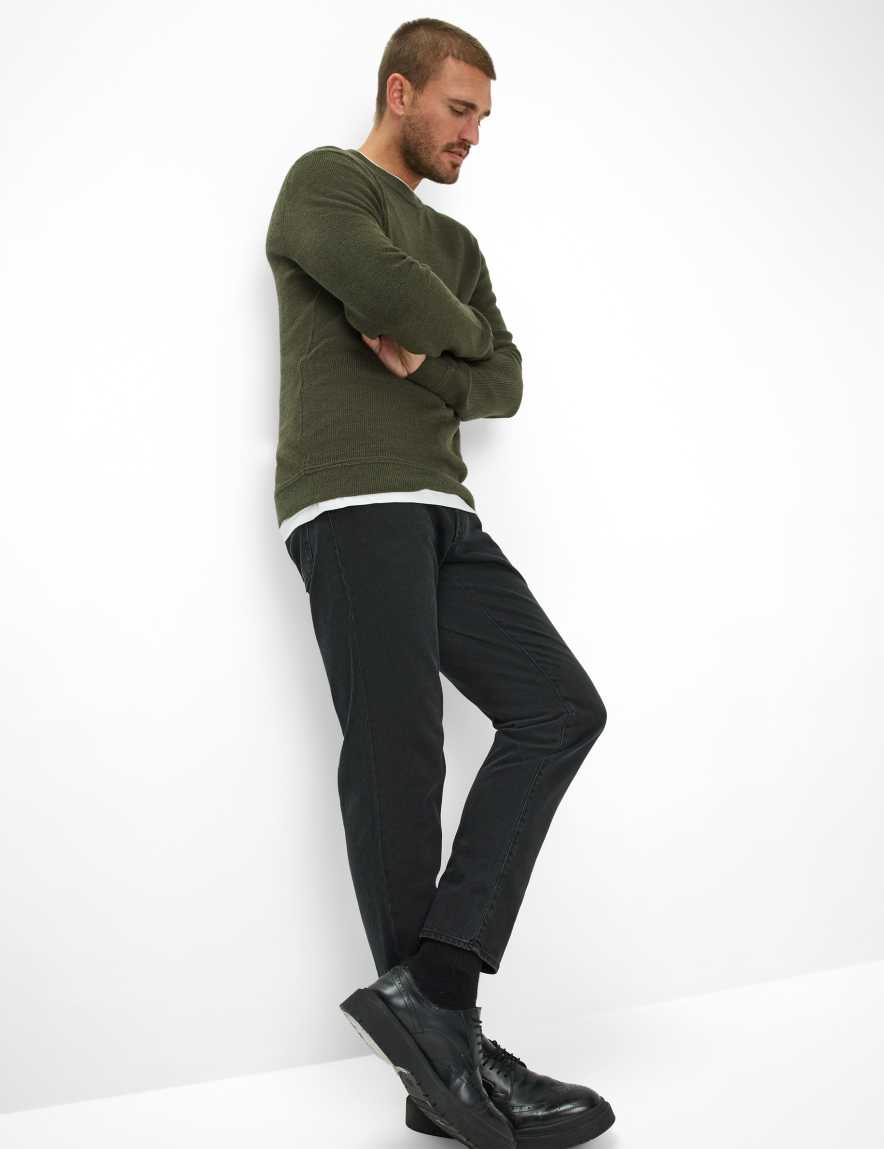 Raphaela By Brax Men's Fashion Jeans Style CURTIS Denim Black Tapered Fit