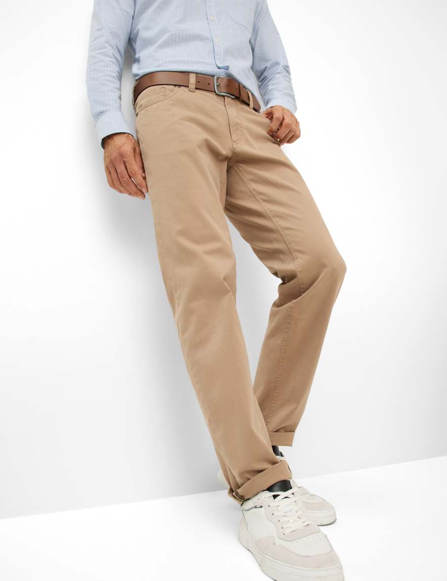 Raphaela By Brax Men's Fashion Jeans Style LUKE Beige Regular Fit ➜ At Brax