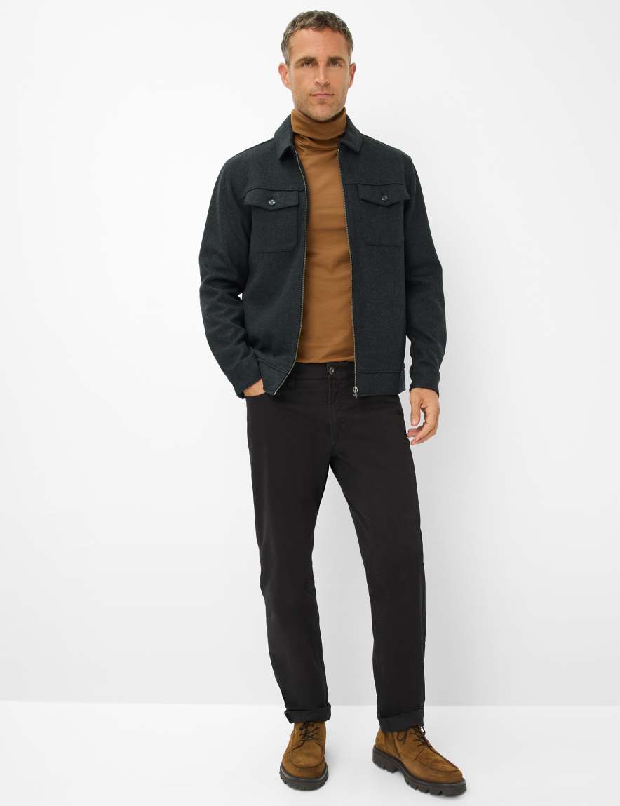 Raphaela By Brax Men's Fashion Jeans Style LUKE Black Regular Fit ➜ At Brax