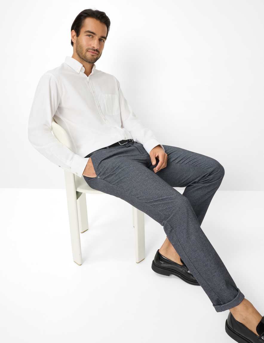 Raphaela By Brax Men's Fashion Pants | Chinos Style FABIO Blue Modern Fit