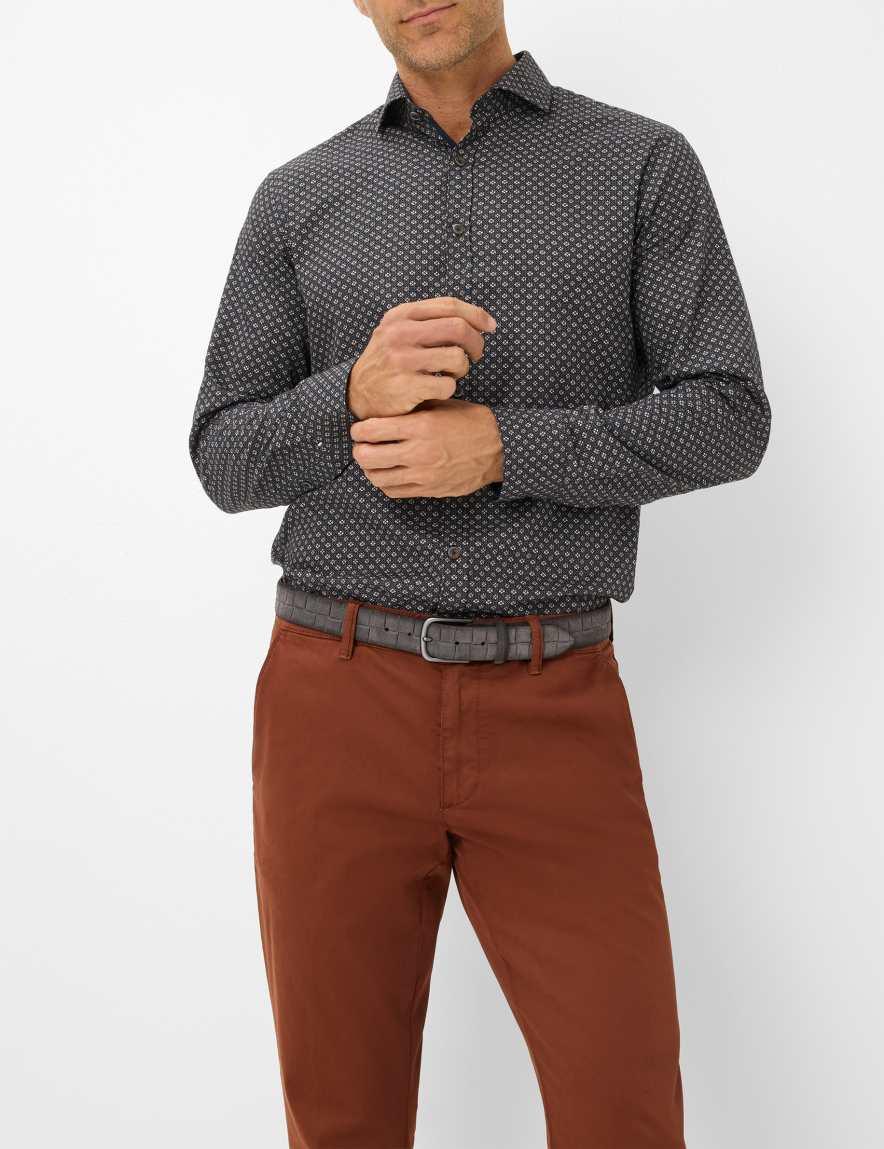 Raphaela By Brax Men's Fashion Pants | Chinos Style JIM Brown Regular Fit