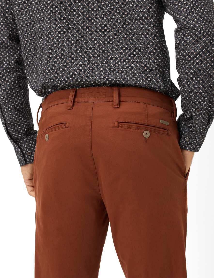 Raphaela By Brax Men's Fashion Pants | Chinos Style JIM Brown Regular Fit