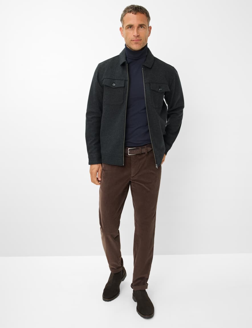 Raphaela By Brax Men's Fashion Pants | Chinos Style JIM Brown Regular Fit