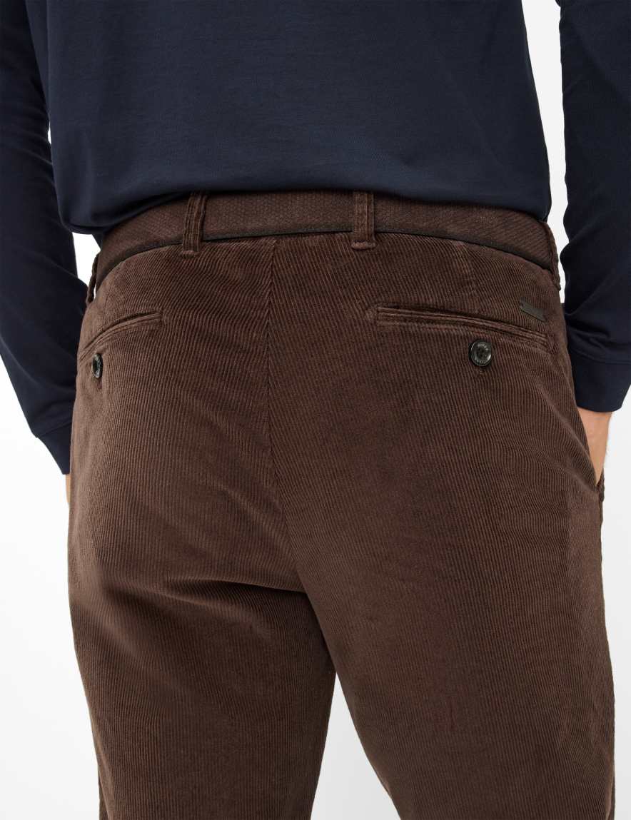 Raphaela By Brax Men's Fashion Pants | Chinos Style JIM Brown Regular Fit