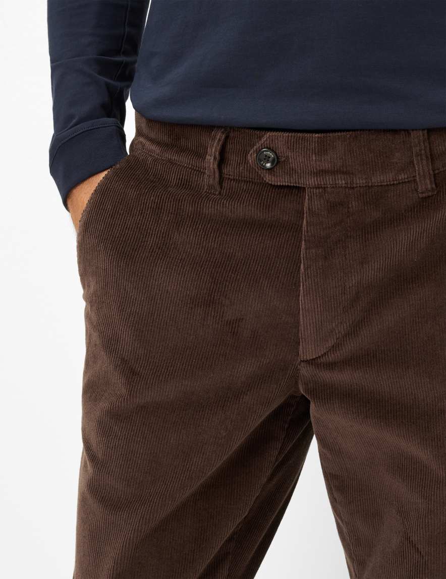 Raphaela By Brax Men's Fashion Pants | Chinos Style JIM Brown Regular Fit