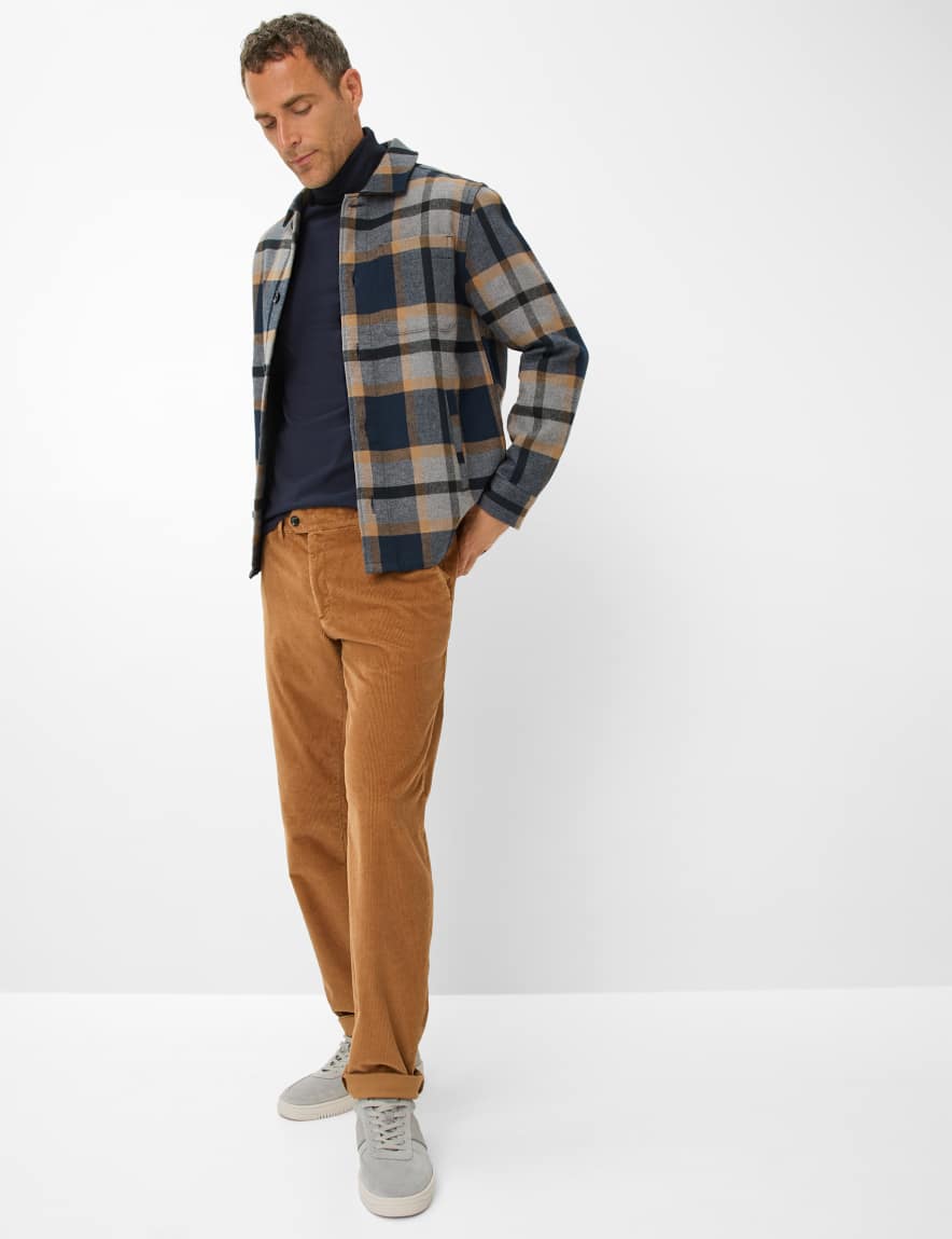 Raphaela By Brax Men's Fashion Pants | Chinos Style JIM Brown Regular Fit