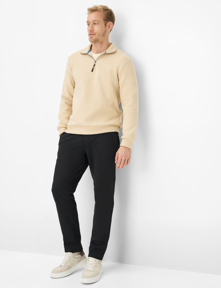 Raphaela By Brax Men's Fashion Pants | Chinos Style PHIL Black Tapered Fit