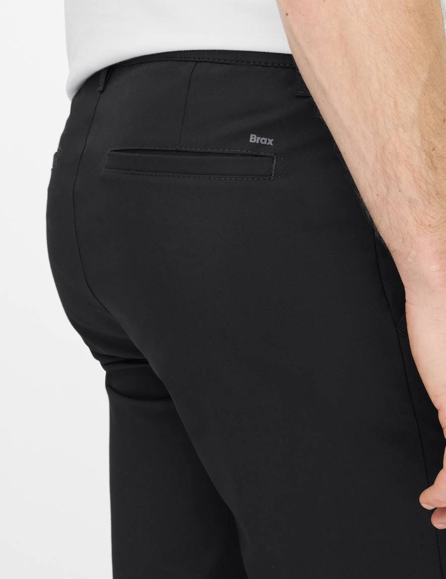 Raphaela By Brax Men's Fashion Pants | Chinos Style PHIL Black Tapered Fit