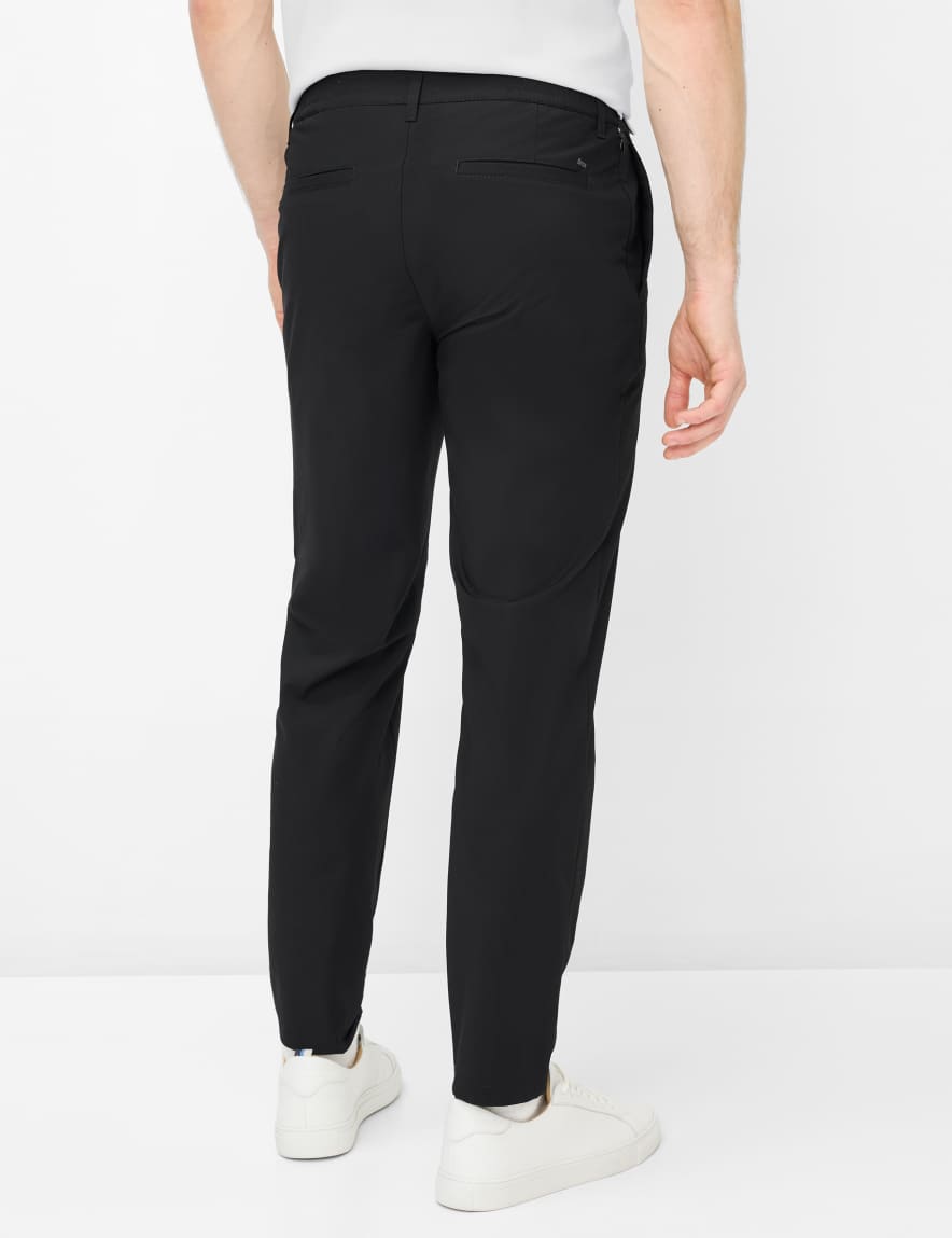 raphaela by brax Men's fashion Pants | Chinos Style PHIL Black Tapered Fit