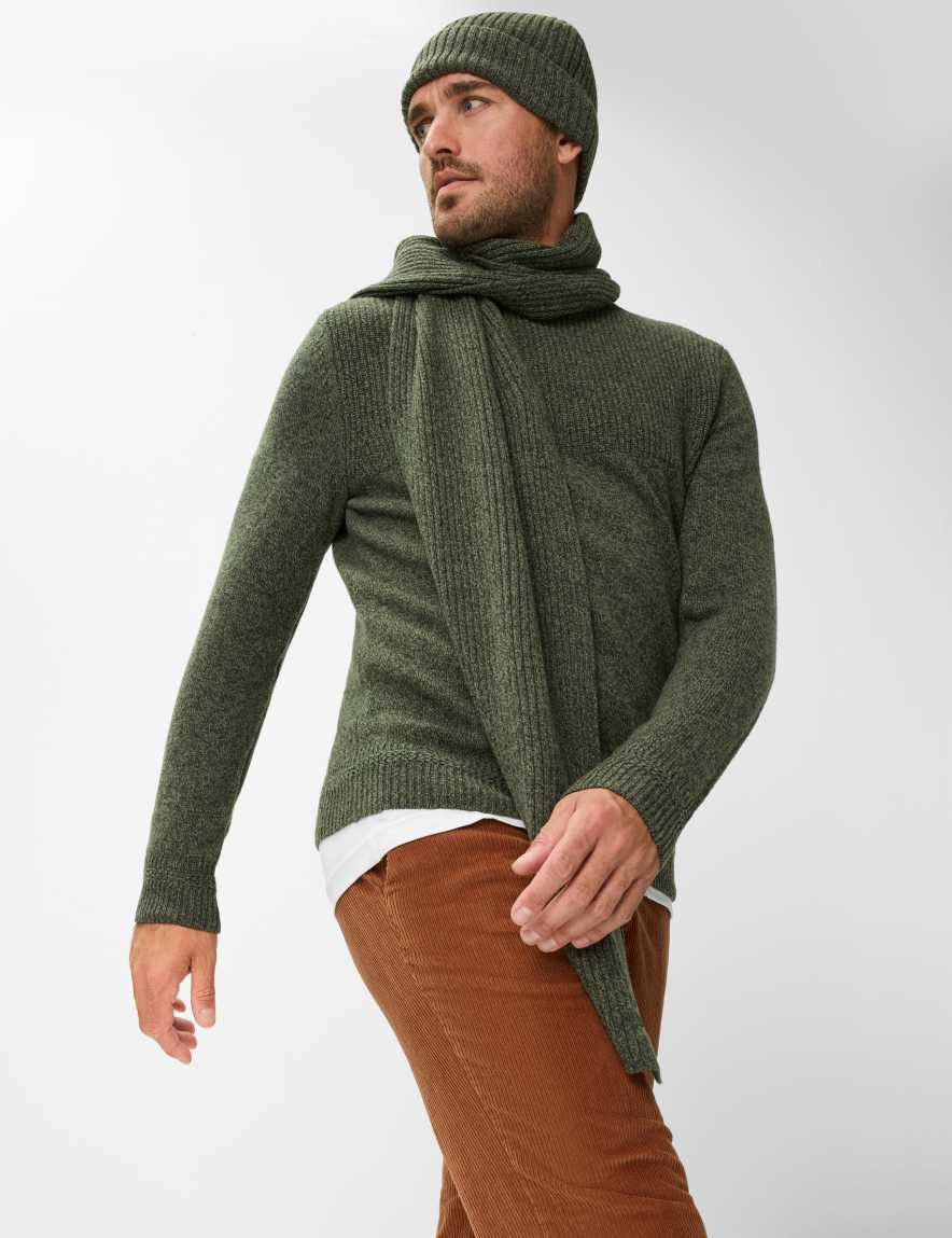 Raphaela By Brax Men's Fashion Pants | Chinos Style PHIL Brown Tapered Fit