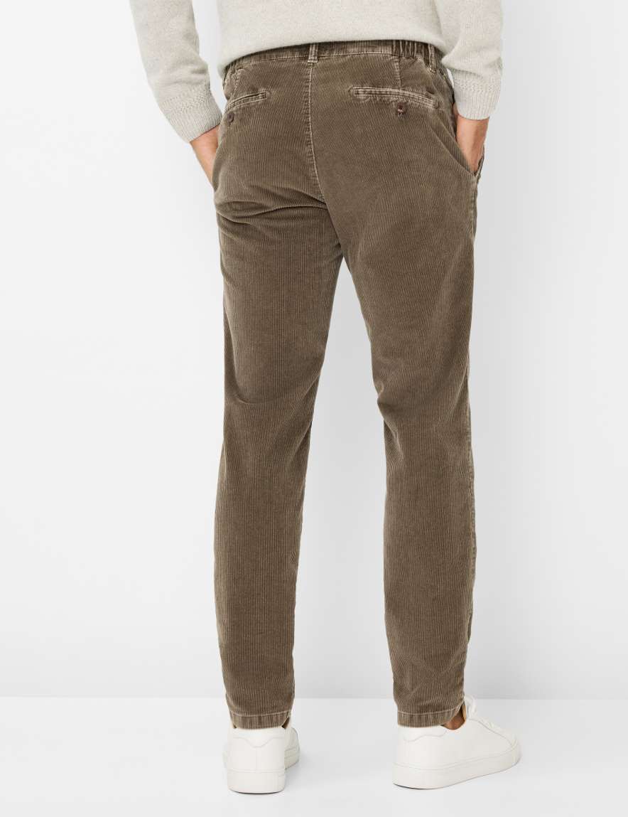 raphaela by brax Men's fashion Pants | Chinos Style PHIL Brown Tapered Fit