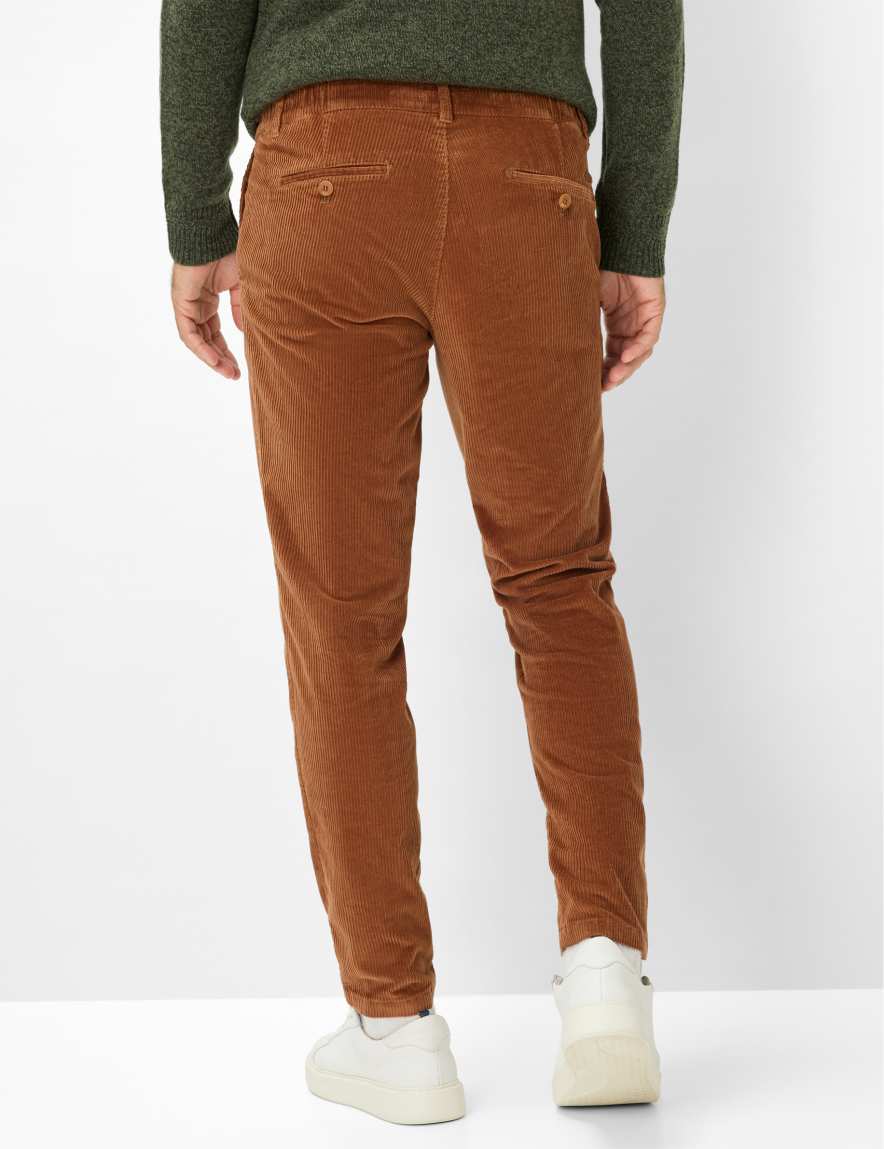 raphaela by brax Men's fashion Pants | Chinos Style PHIL Brown Tapered Fit