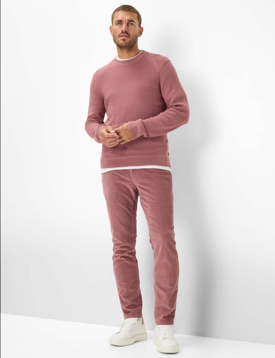 Raphaela By Brax Men's Fashion Pants | Chinos Style SILVIO Rose Slim Fit