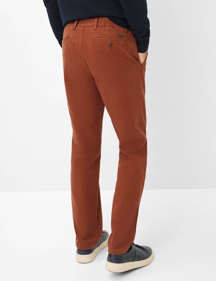 raphaela by brax Men's fashion Pants | Chinos Style THILO Brown Regular Fit