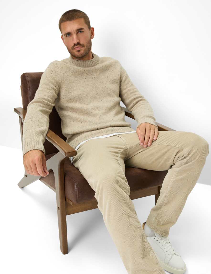 Raphaela By Brax Men's Fashion Pants Style CADIZ Beige Straight Fit