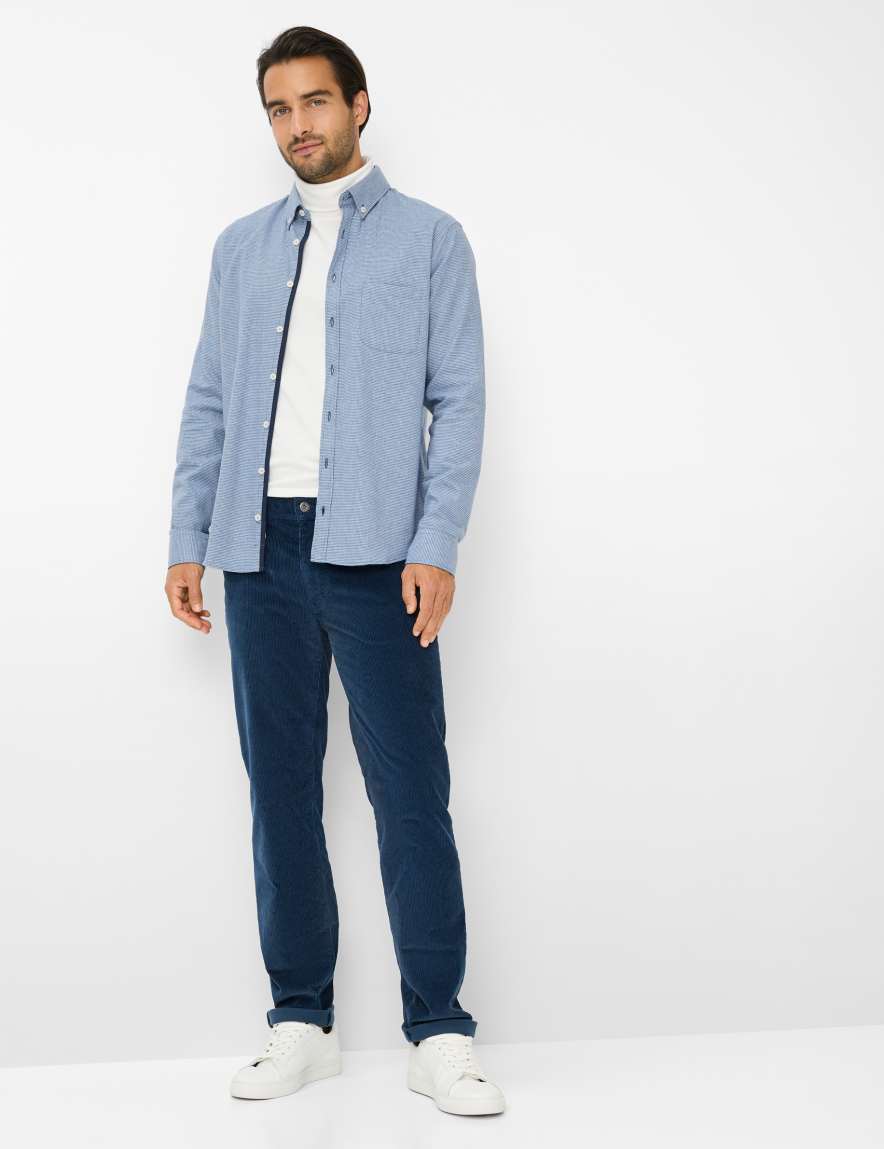 Raphaela By Brax Men's Fashion Pants Style CADIZ Blue Straight Fit ➜ At Brax