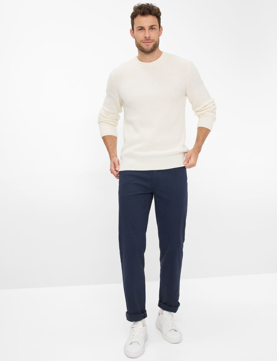 Raphaela By Brax Men's Fashion Pants Style CADIZ Dark Blue Straight Fit