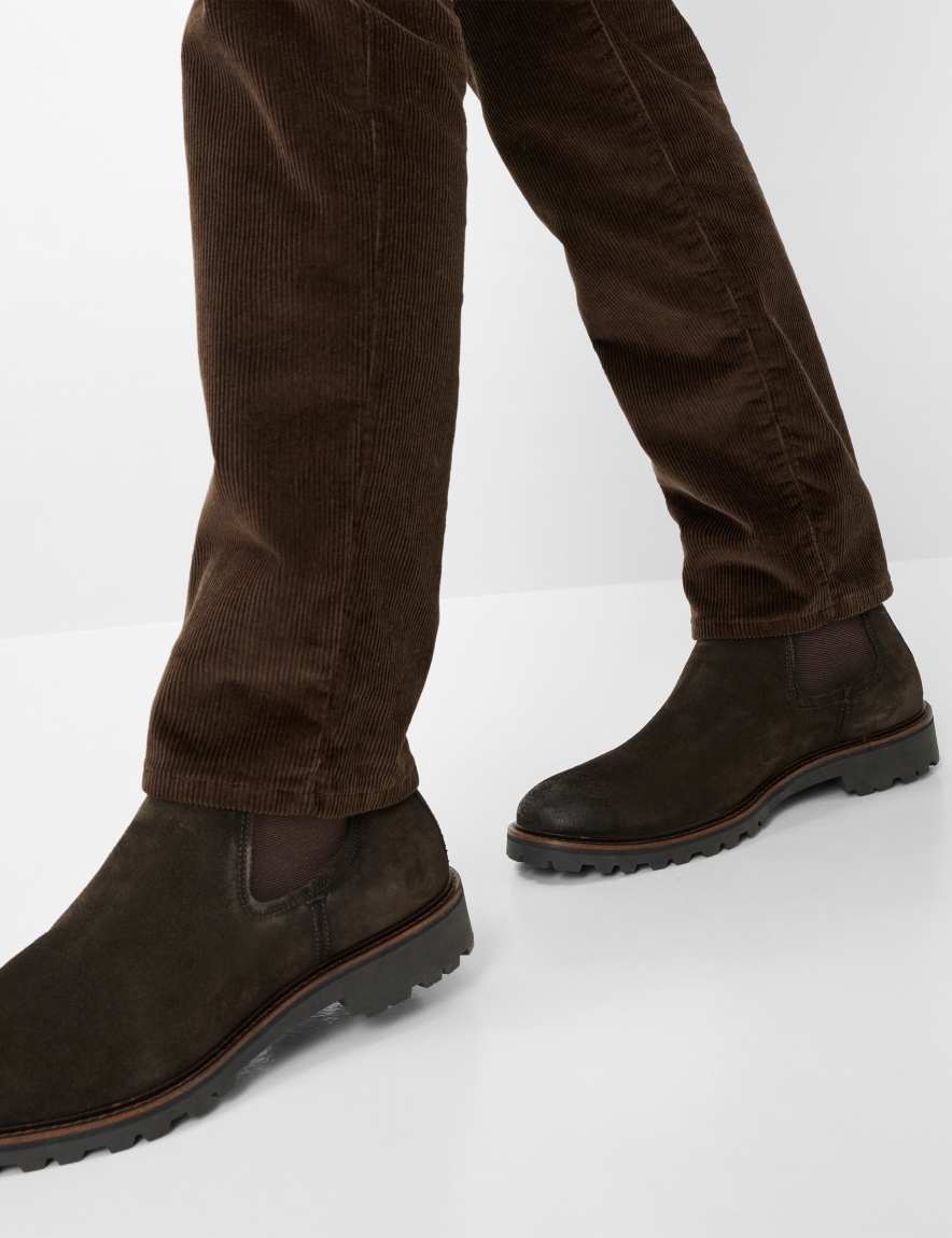 Raphaela By Brax Men's Fashion Pants Style CADIZ Dark Brown Straight Fit