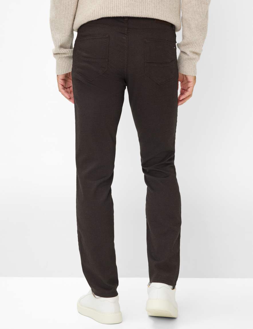 raphaela by brax Men's fashion Pants Style CADIZ Dark Brown Straight Fit