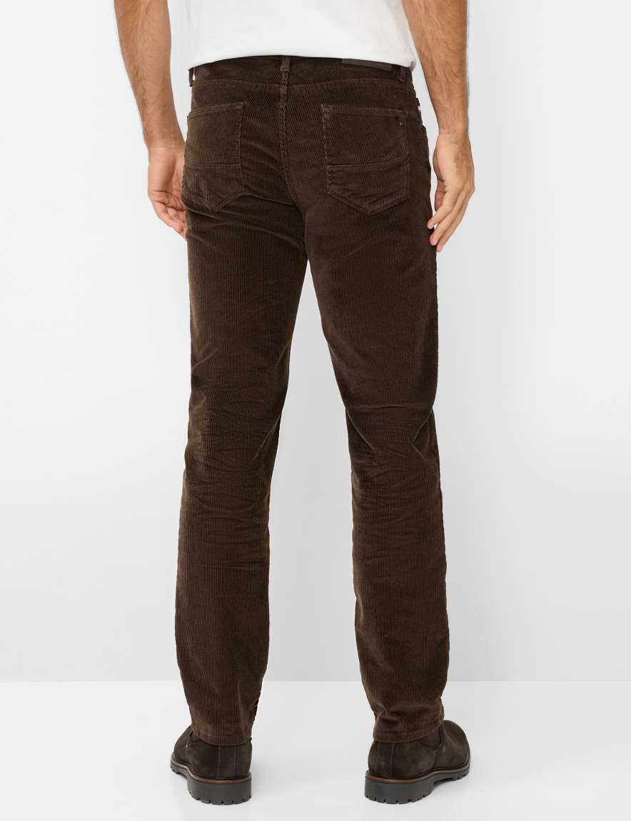 raphaela by brax Men's fashion Pants Style CADIZ Dark Brown Straight Fit