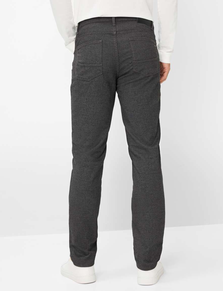 raphaela by brax Men's fashion Pants Style CADIZ Dark Gray Straight Fit