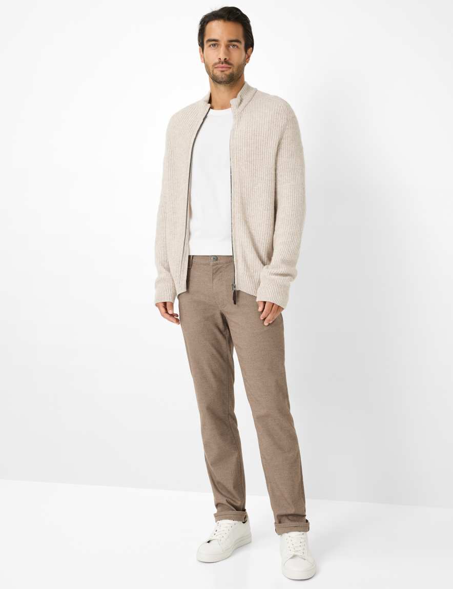 Raphaela By Brax Men's Fashion Pants Style CADIZ Light Brown Straight Fit