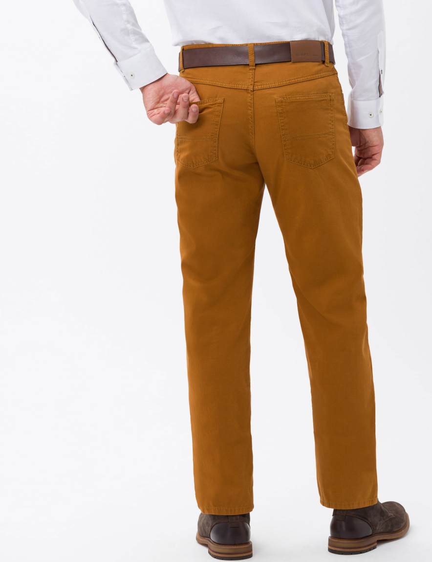 Raphaela By Brax Men's Fashion Pants Style CARLOS Dark Orange Regular Fit