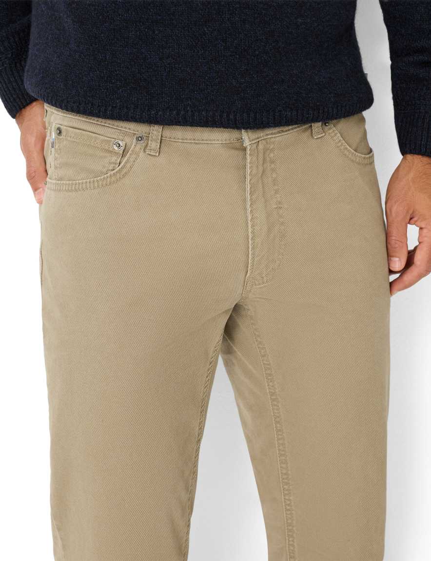Raphaela By Brax Men's Fashion Pants Style CHUCK Beige Modern Fit ➜ At Brax