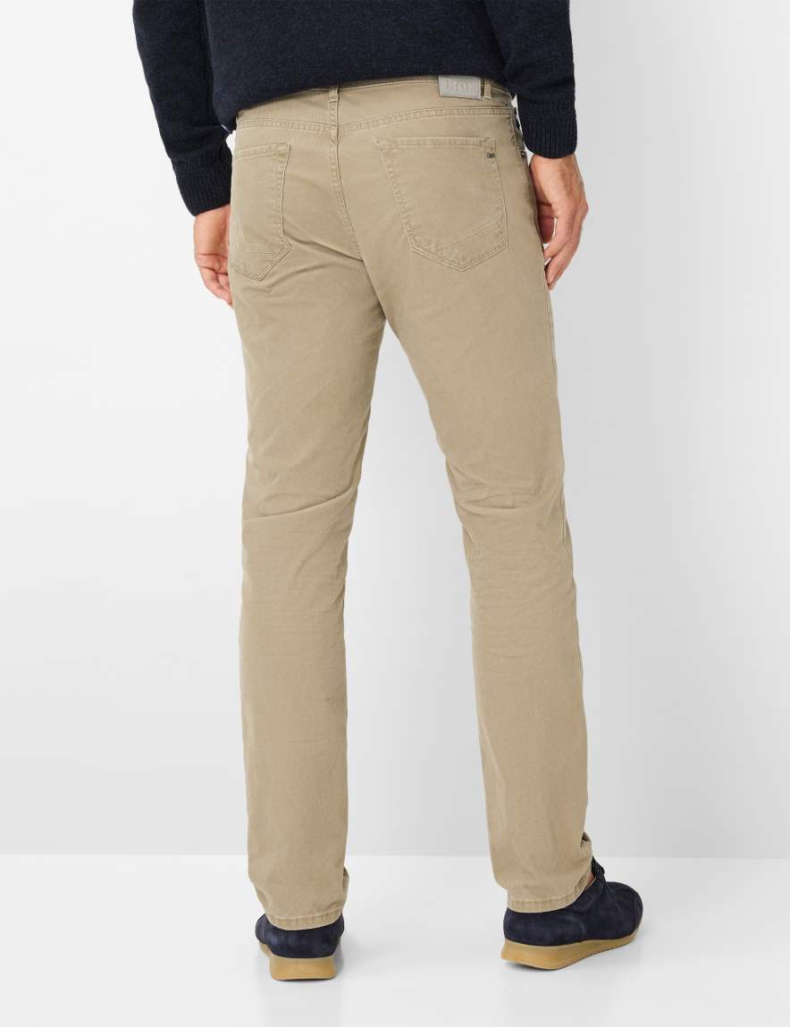 raphaela by brax Men's fashion Pants Style CHUCK Beige Modern Fit ➜ at Brax