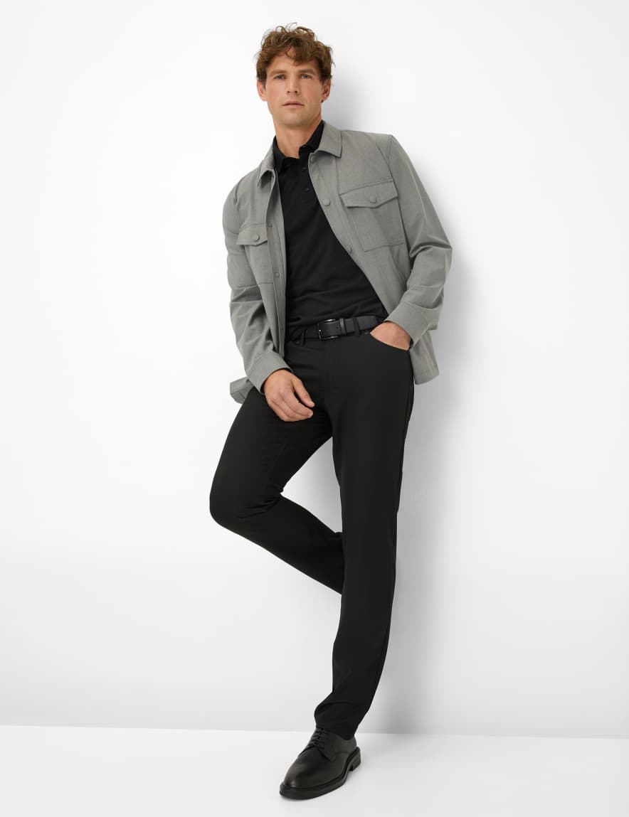 Raphaela By Brax Men's Fashion Pants Style CHUCK Black Modern Fit ➜ At Brax