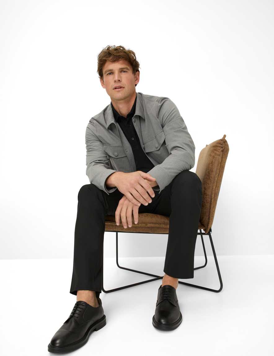 Raphaela By Brax Men's Fashion Pants Style CHUCK Black Modern Fit ➜ At Brax