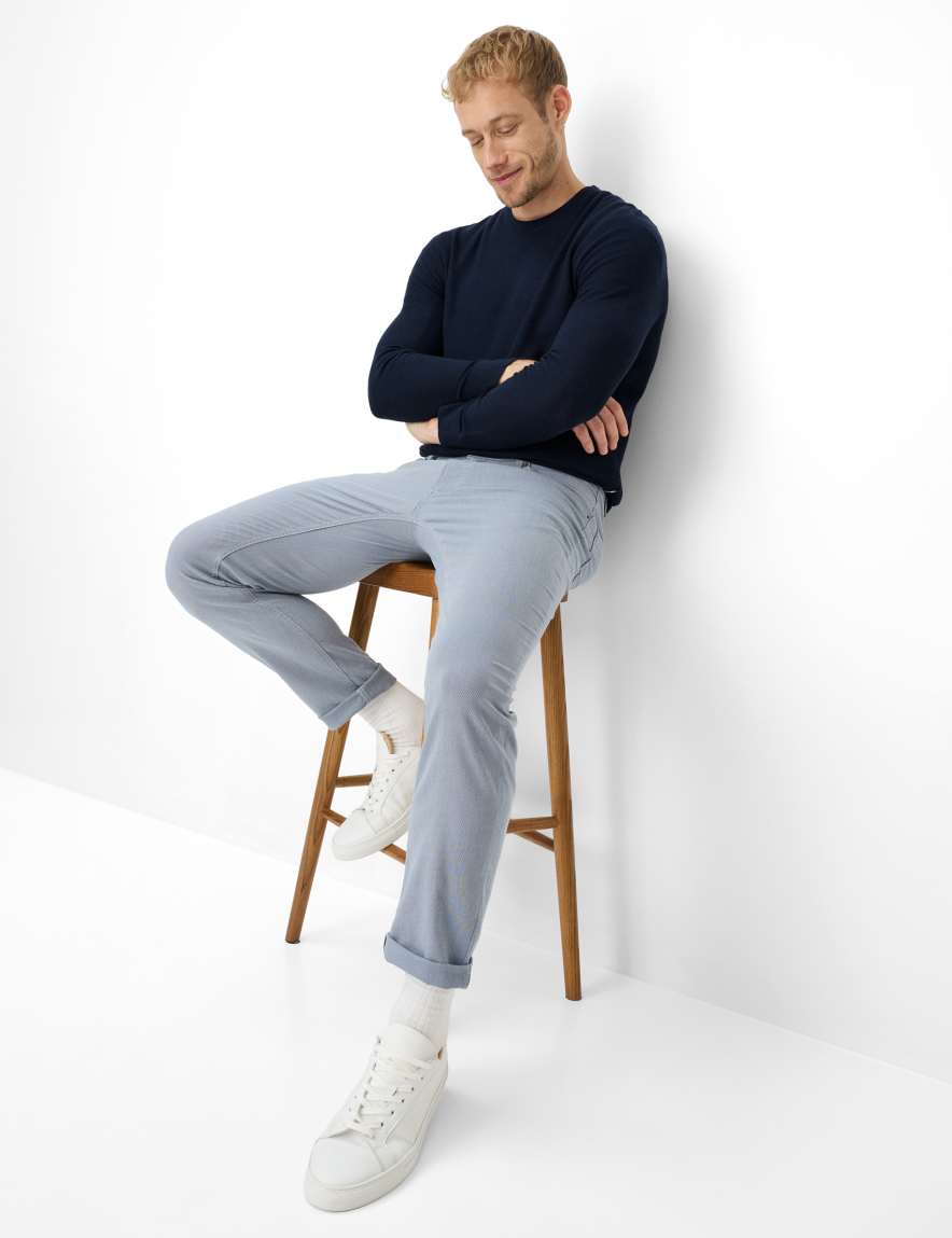 Raphaela By Brax Men's Fashion Pants Style CHUCK Blue Modern Fit ➜ At Brax