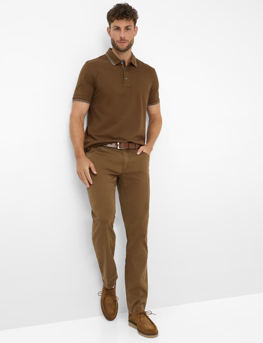 Raphaela By Brax Men's Fashion Pants Style CHUCK Brown Modern Fit ➜ At Brax