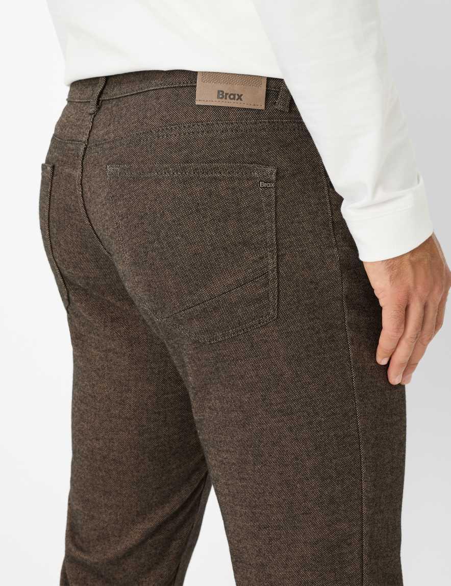 Raphaela By Brax Men's Fashion Pants Style CHUCK Brown Modern Fit ➜ At Brax