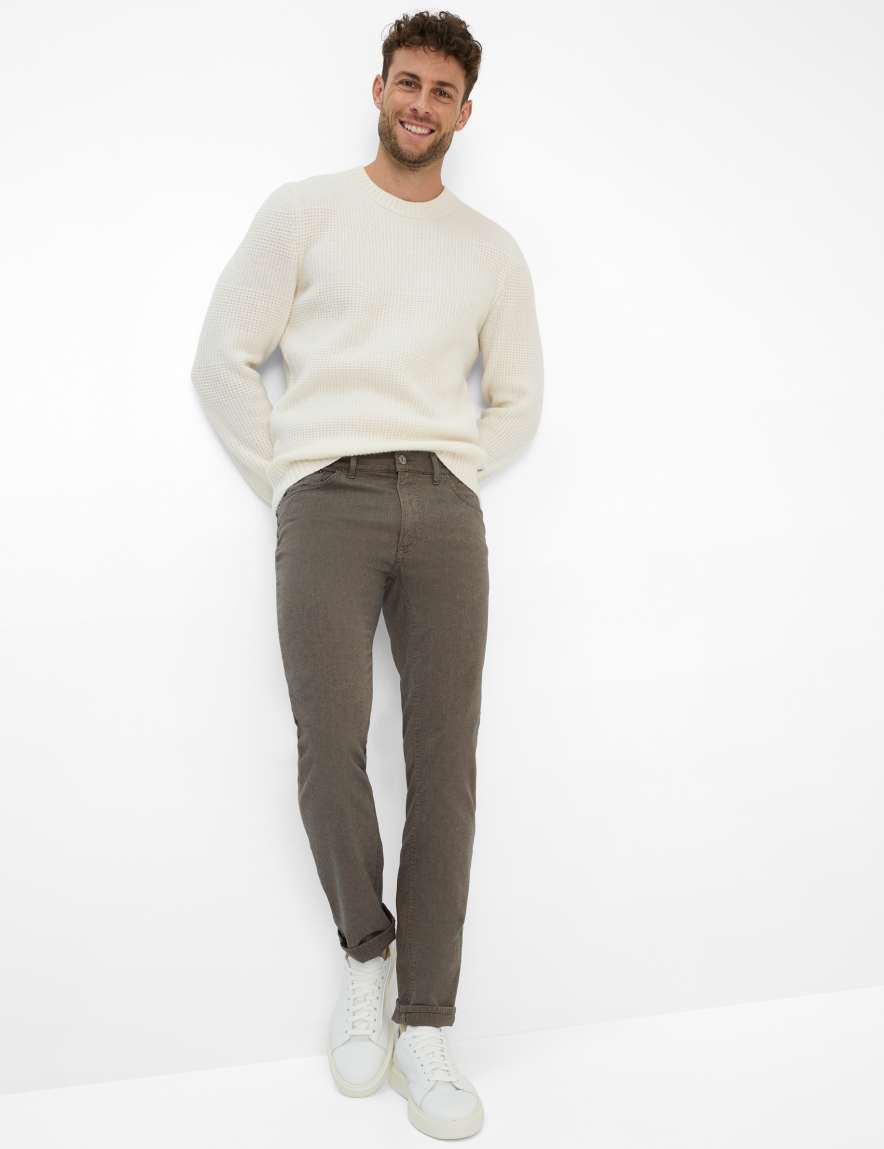 Raphaela By Brax Men's Fashion Pants Style CHUCK Brown Modern Fit ➜ At Brax