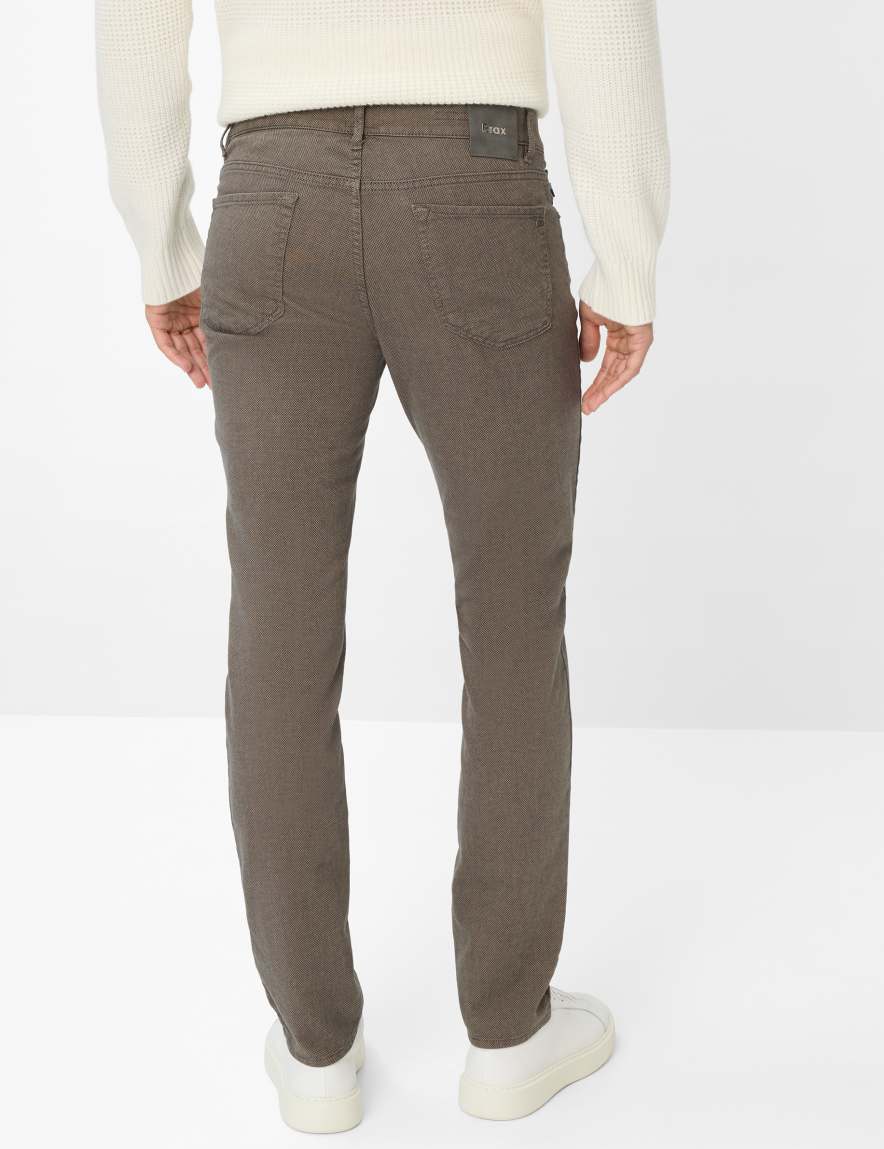 raphaela by brax Men's fashion Pants Style CHUCK Brown Modern Fit ➜ at Brax